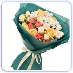 Mixed Flowers Bouquet - Medium